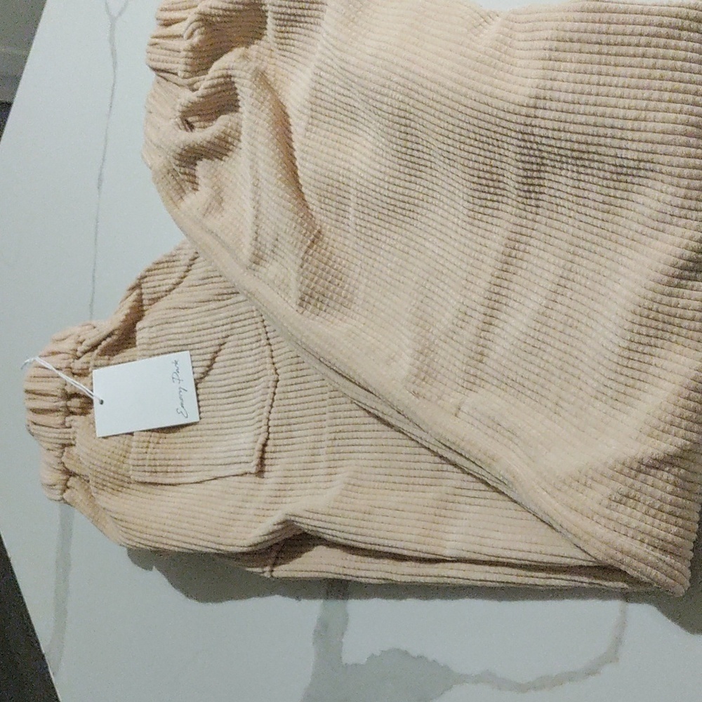 Emory Park French Terry Jogger Pant‎ Tan SZ S - Picture 8 of 15